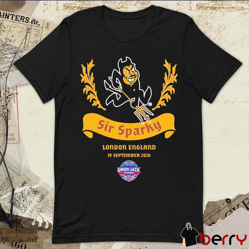 ASU Sir Sparky UJC London England MRN September 19 2026 t-shirt