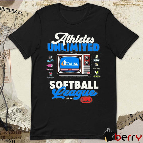 AUSL Athletes Unlimited Softball League X ESPN Collab t-shirt