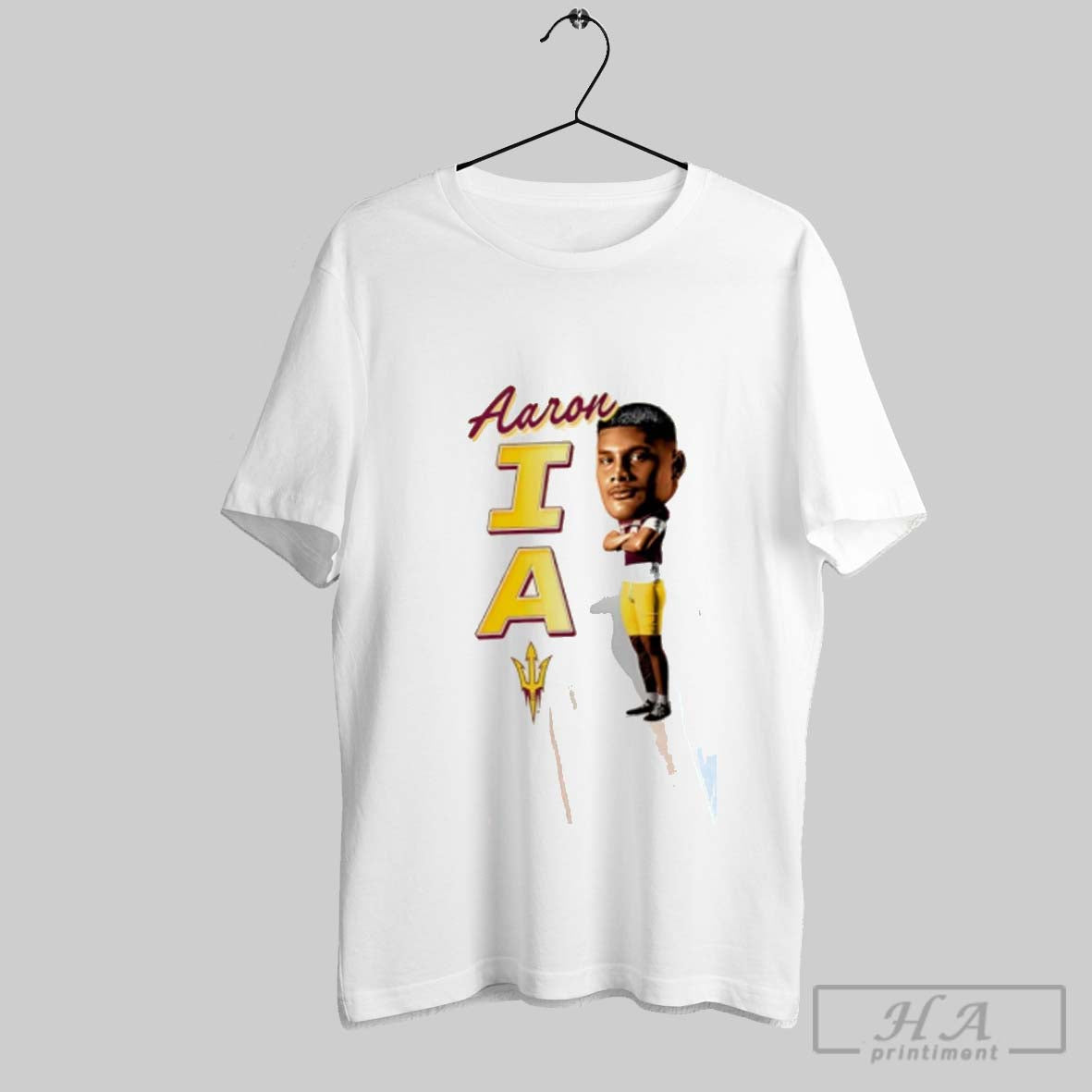 Official Aaron Ia Arizona State Sun Devils Caricature
