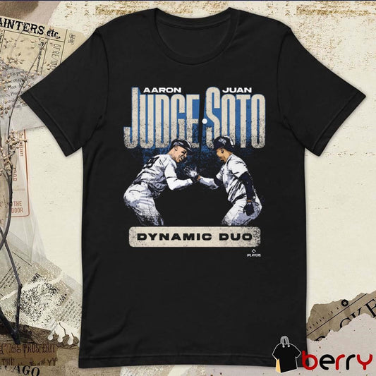 Aaron Judge And Juan Soto MLB New York Yankees Dynamic Duo t-shirt