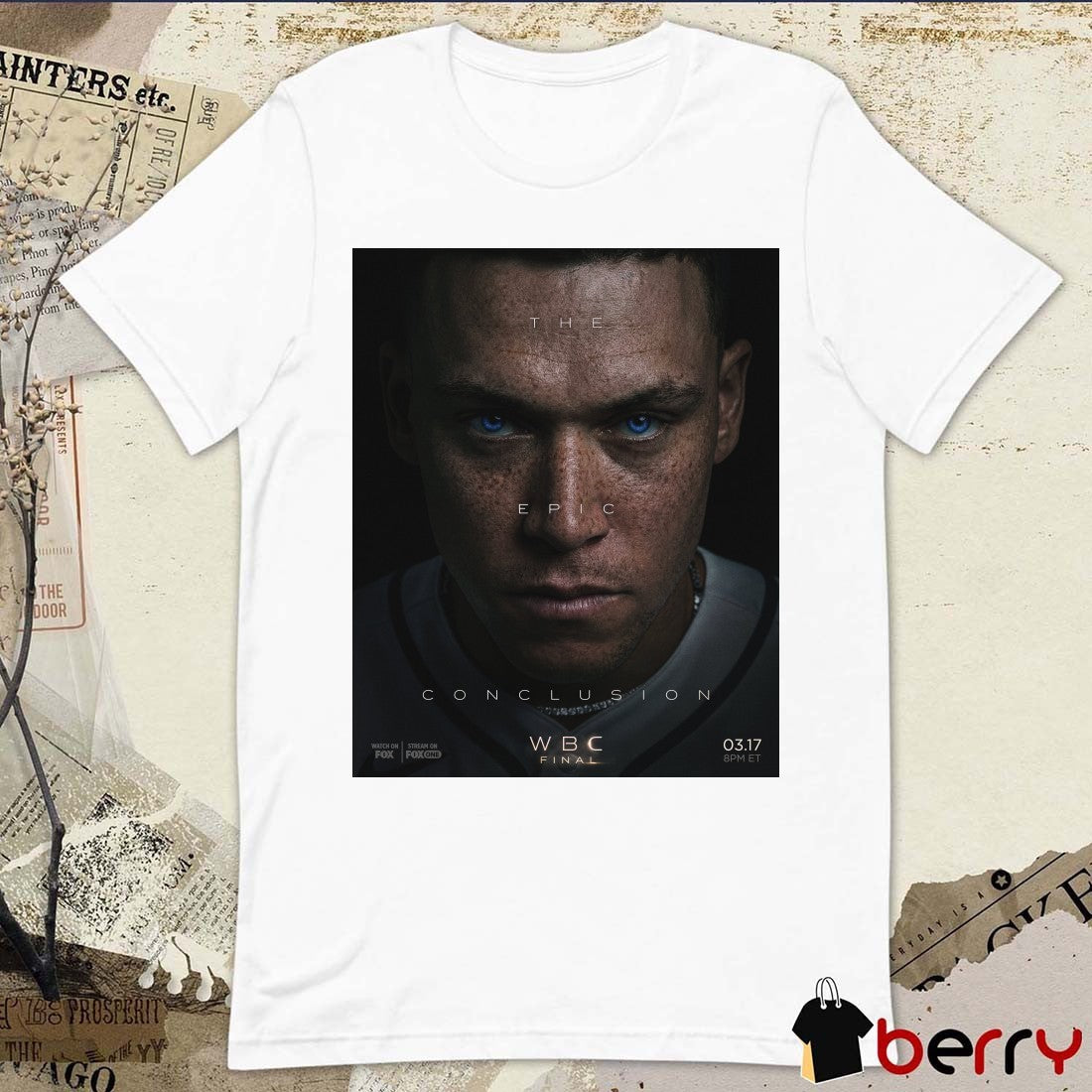 Aaron Judge Team USA The Epic Conclusion WBC Final March 17 2026 Poster t-shirt