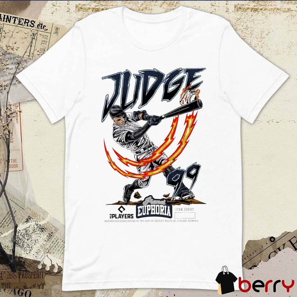 Aaron Judge V4 New York Yankees MLB Planet Euphoria Art 2026 t-shirt