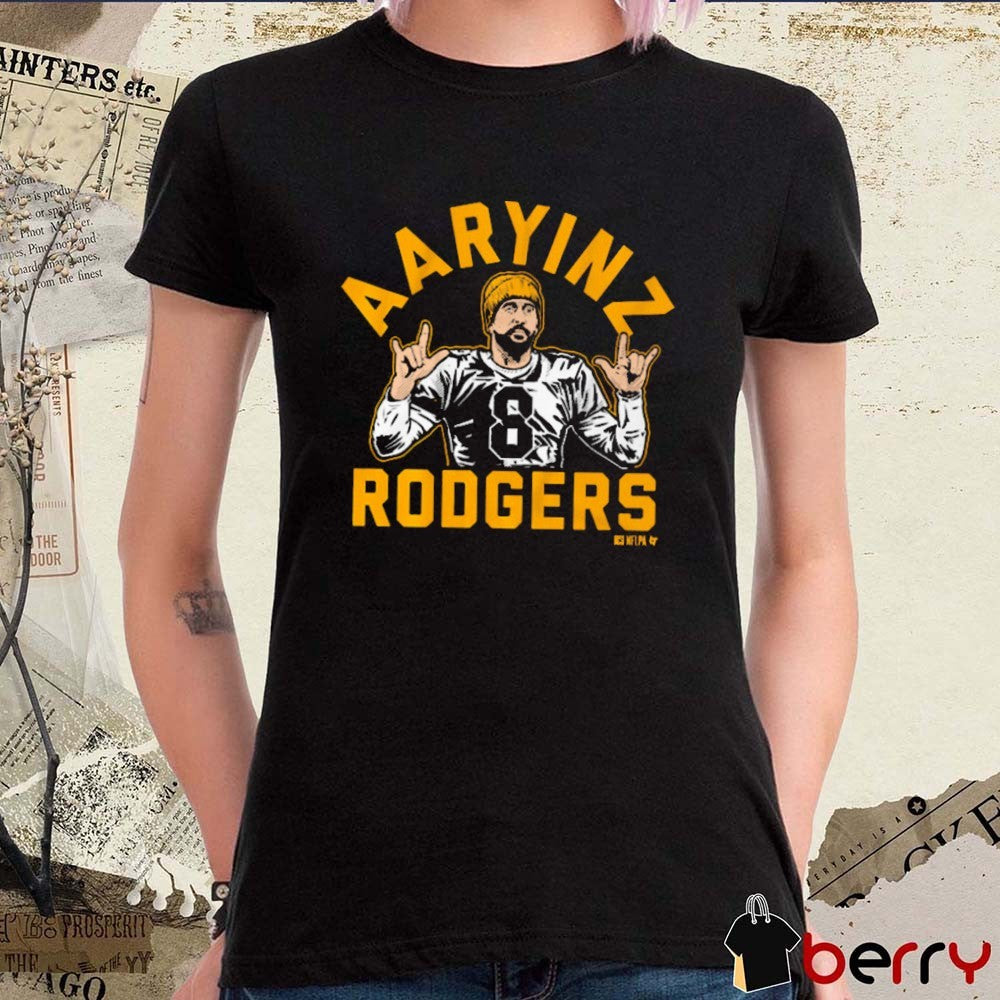 Aaron Rodgers AarYinz Pittsburgh Steelers NFL Painting t-shirt