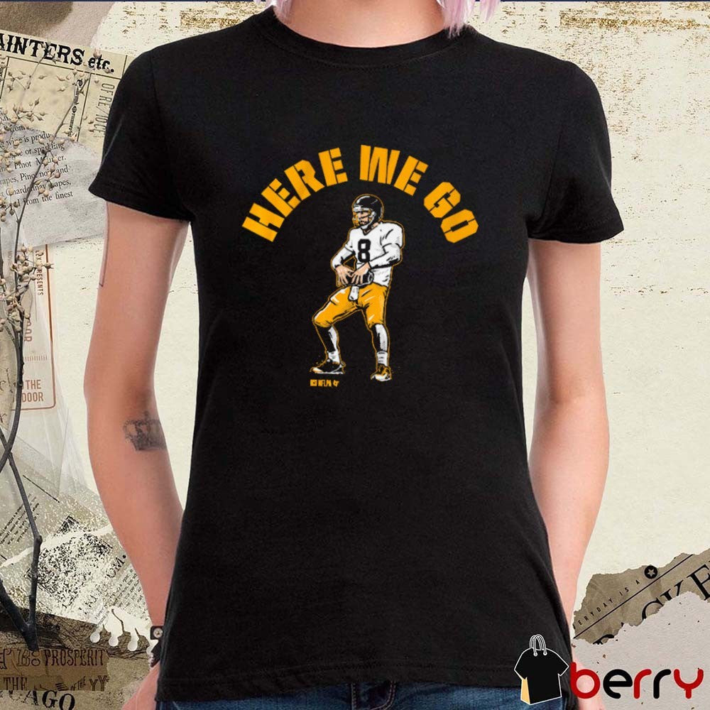 Aaron Rodgers Here We Go Pittsburgh Steelers NFL Painting t-shirt