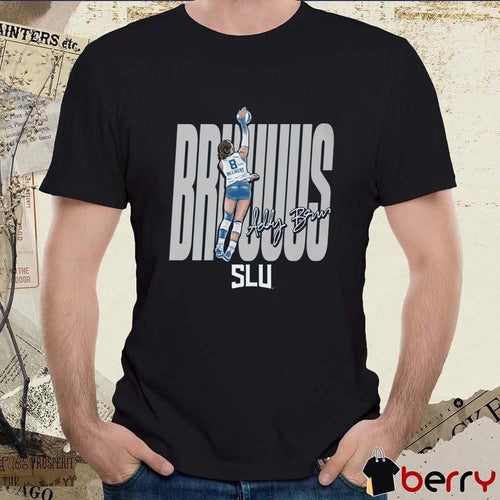 Addy Brus Saint Louis Billikens Royal Illustrated Signature t-shirt