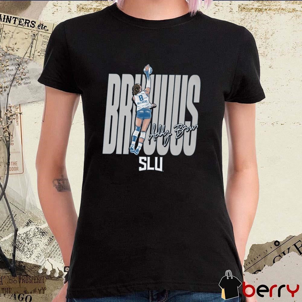 Addy Brus Saint Louis Billikens Royal Illustrated Signature t-shirt