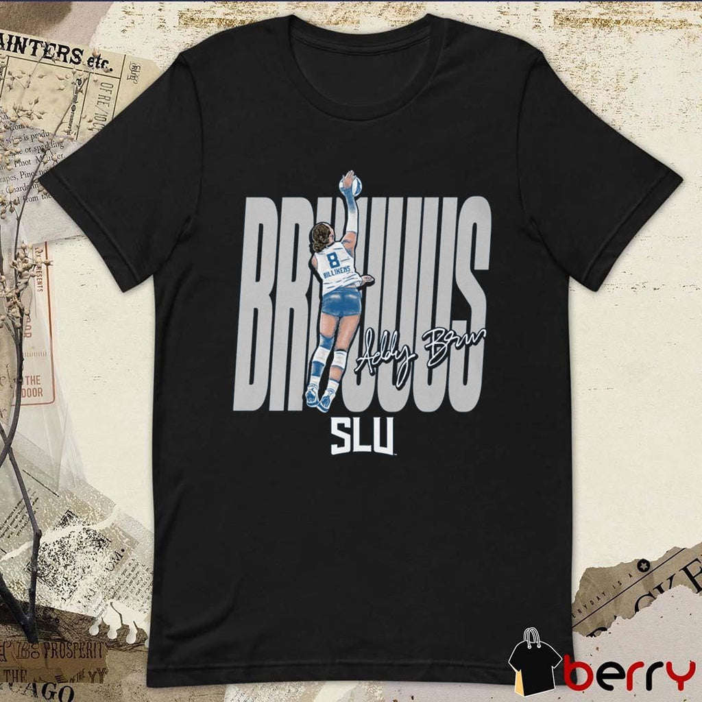 Addy Brus Saint Louis Billikens Royal Illustrated Signature t-shirt