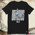 Addy Brus Saint Louis Billikens Royal Illustrated Signature t-shirt