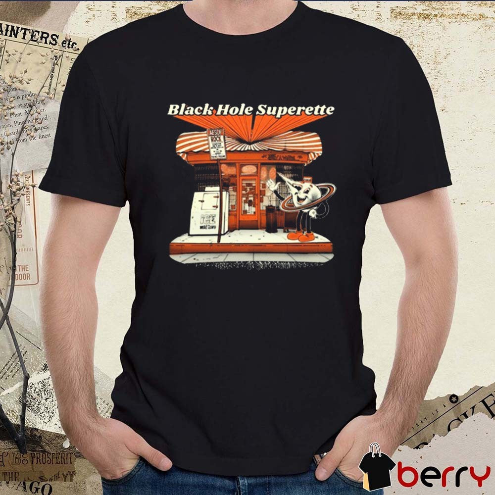 Aesop Rock Grand Opening Black Hole Superette 2025 t-shirt