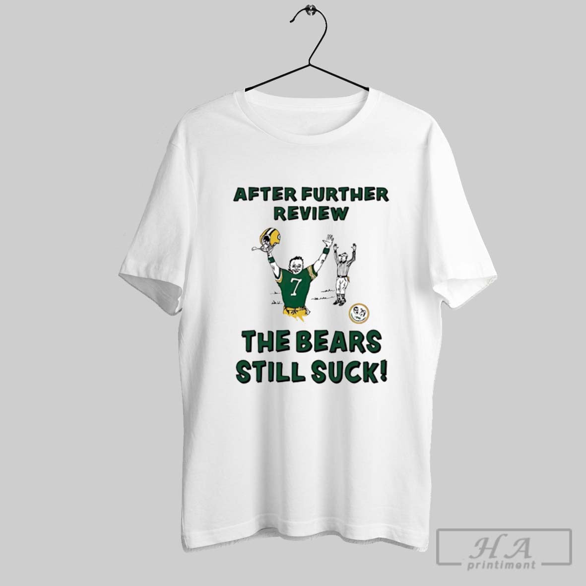 Official After Further Review The Bears Still Suck White Poster