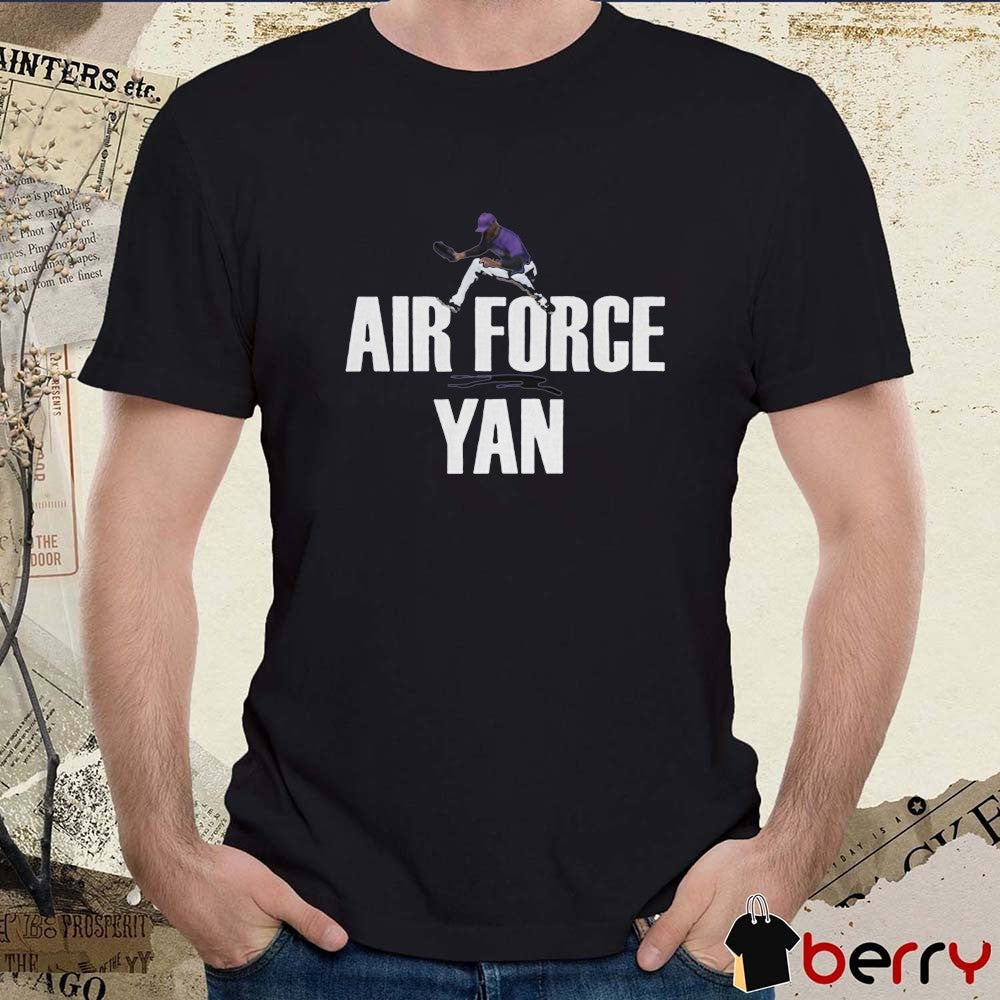 Air Force Jefry Yan Colorado Rockies MLB Baseball 2025 Painting t-shirt