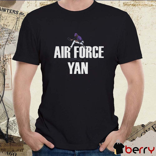 Air Force Jefry Yan Colorado Rockies MLB Baseball 2025 Painting t-shirt