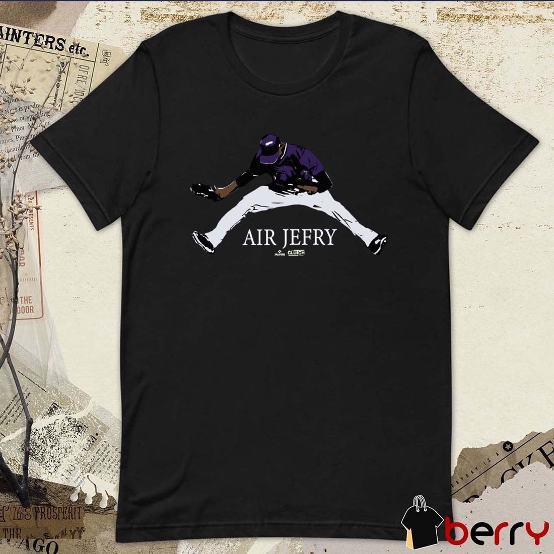 Air Jefry Yan Colorado Rockies MLB Baseball 2025 Painting t-shirt