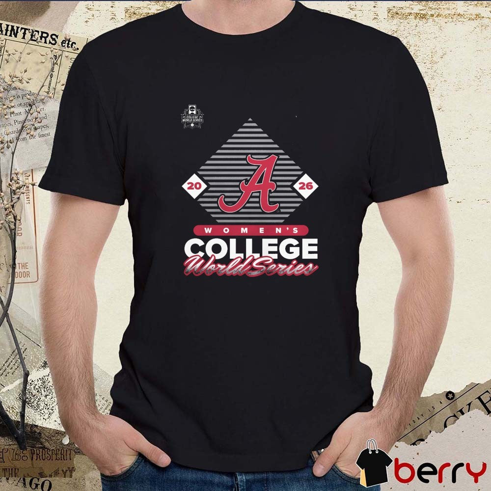 Alabama Crimson Tide 2026 NCAA Softball Women’s College World Series Scoring Title t-shirt