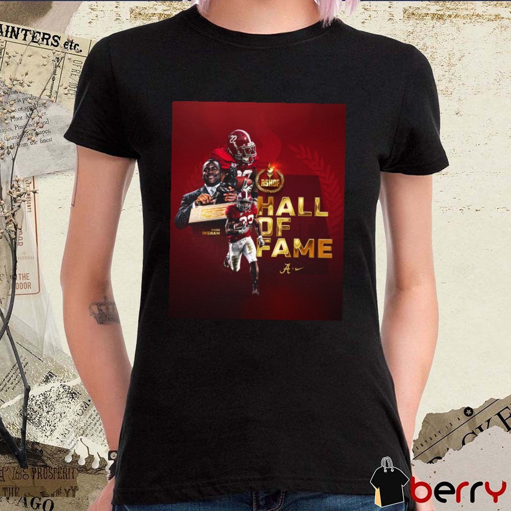 Alabama Crimson Tide football Congratulations Mark Ingram II Hall Of Fame 2025 Poster t-shirt