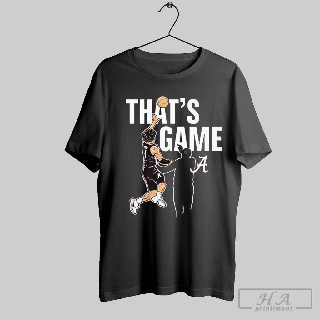 Official Alabama Basketball Mark Sears Thats Game Logo