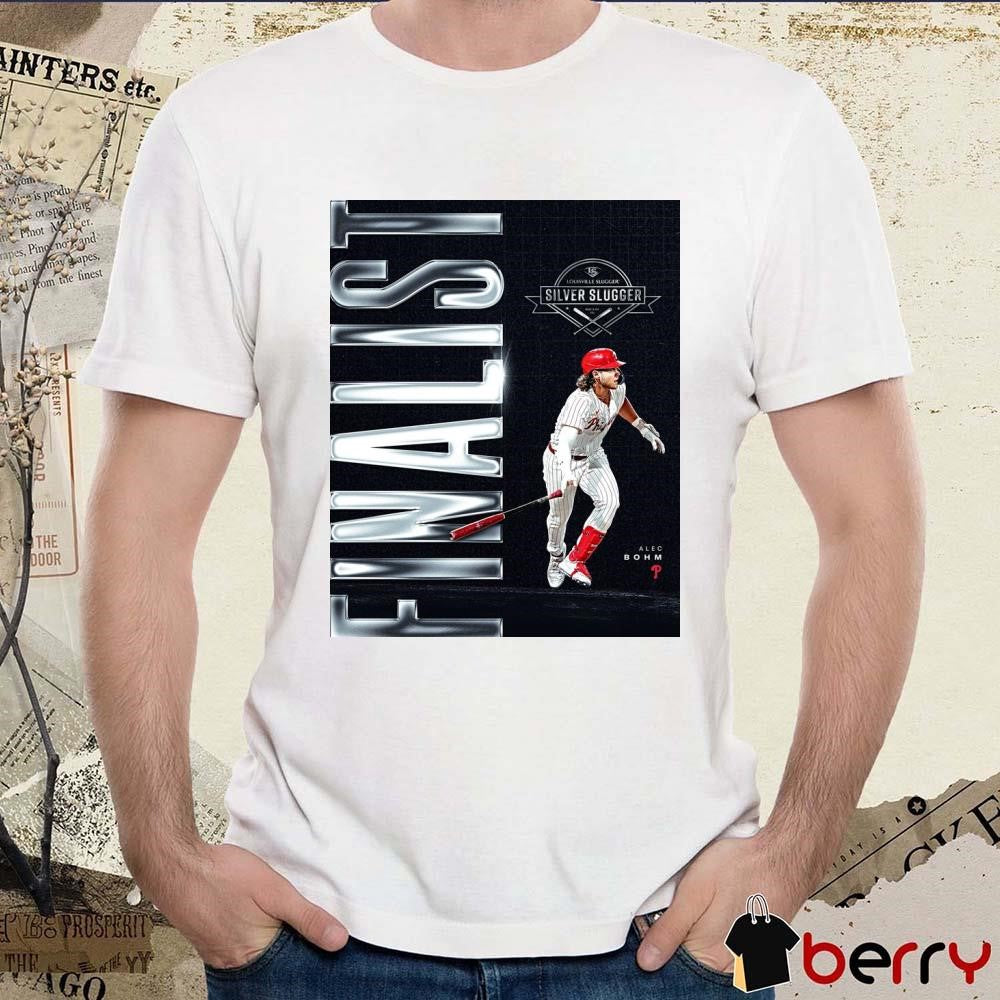 Alec Bohm Philadelphia Phillies MLB Silver Slugger finalist Louisville Slugger Poster t-shirt