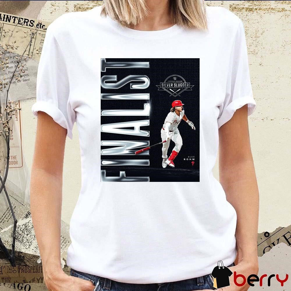 Alec Bohm Philadelphia Phillies MLB Silver Slugger finalist Louisville Slugger Poster t-shirt