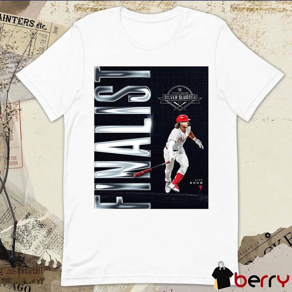 Alec Bohm Philadelphia Phillies MLB Silver Slugger finalist Louisville Slugger Poster t-shirt