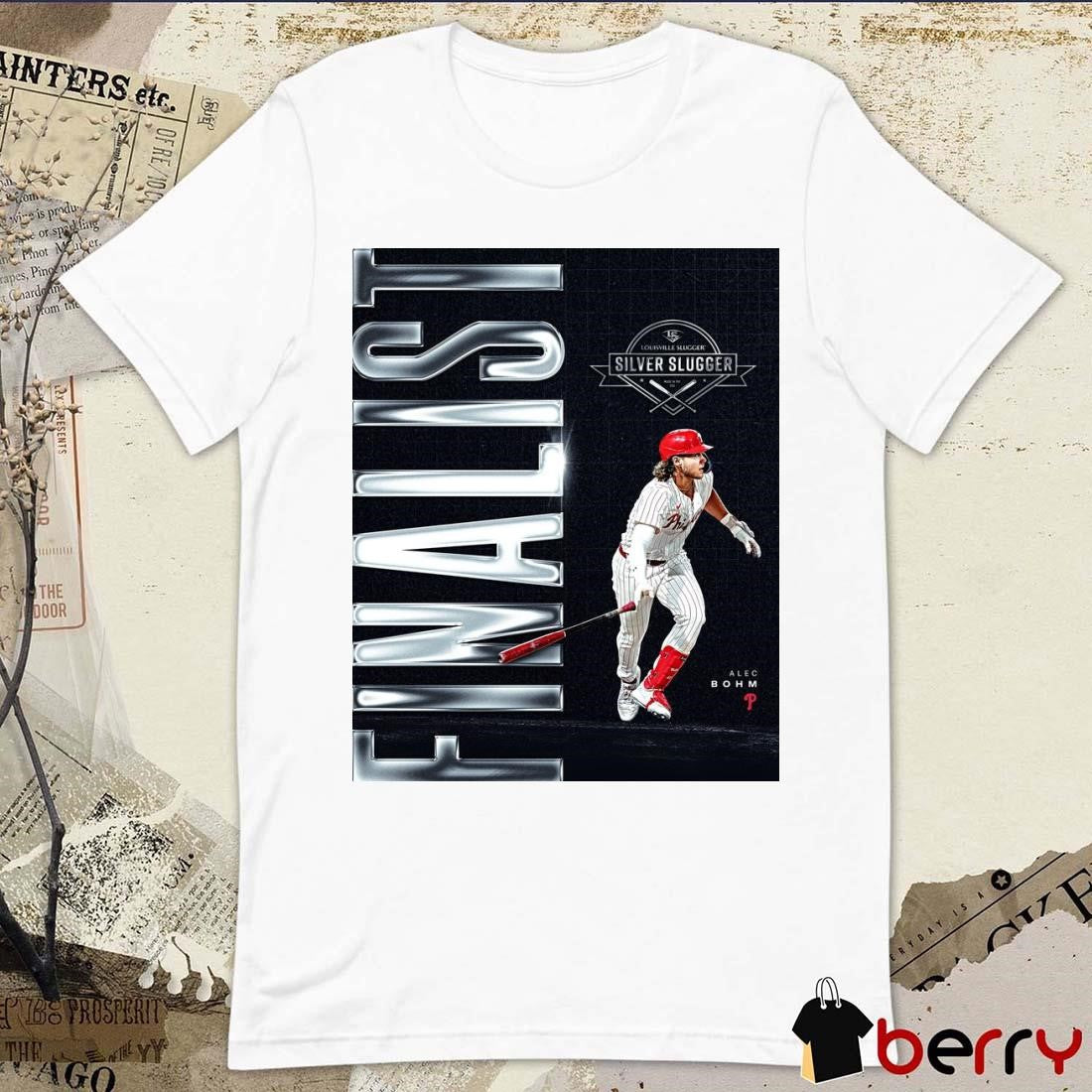 Alec Bohm Philadelphia Phillies MLB Silver Slugger finalist Louisville Slugger Poster t-shirt