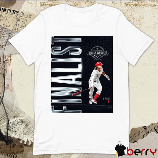 Alec Bohm Philadelphia Phillies MLB Silver Slugger finalist Louisville Slugger Poster t-shirt