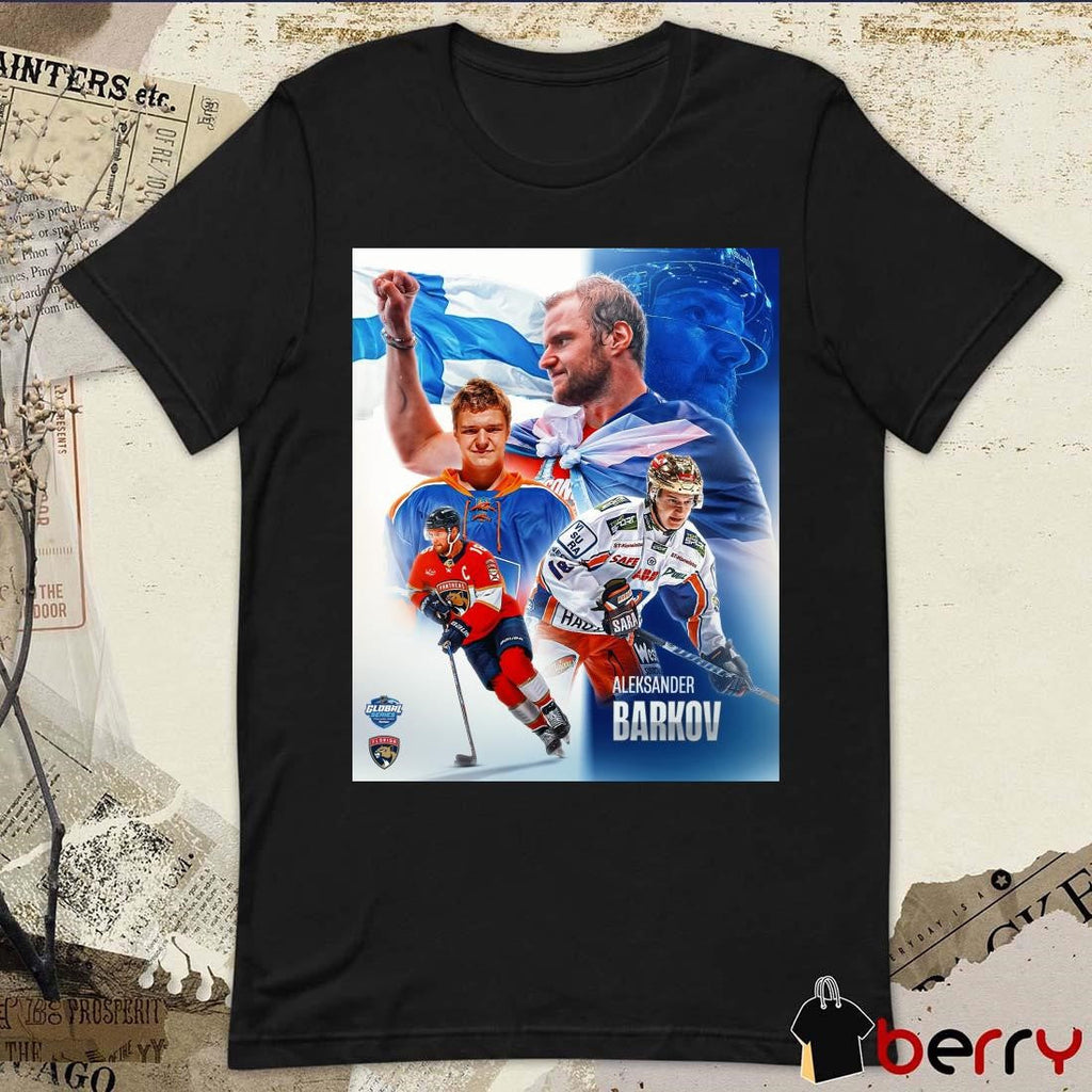 Aleksander Barkov Florida Panthers NHL Global Series The Captain is coming home Poster t-shirt