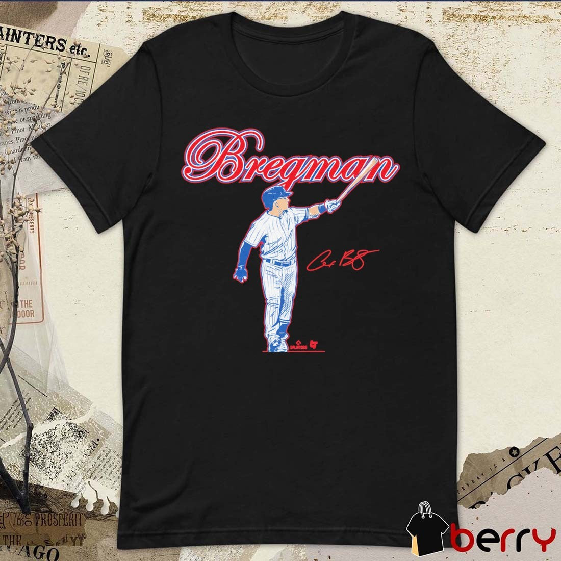 Alex Bregman Slugger Swing Chicago Cubs Signature t-shirt