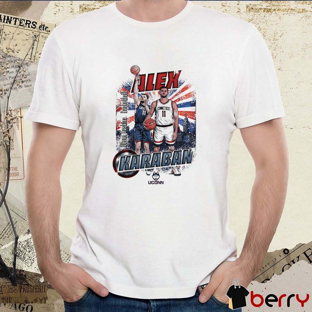 Alex Karaban Uconn Huskies Basketball Superhero t-shirt