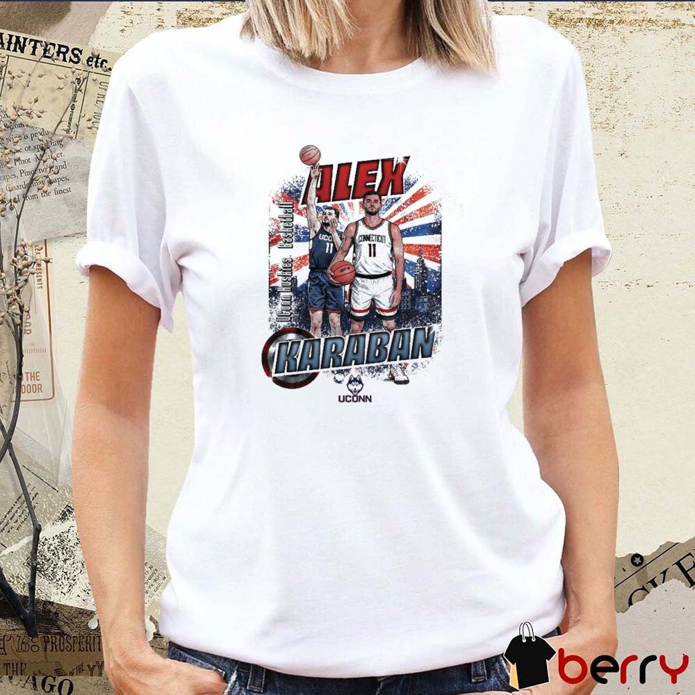 Alex Karaban Uconn Huskies Basketball Superhero t-shirt