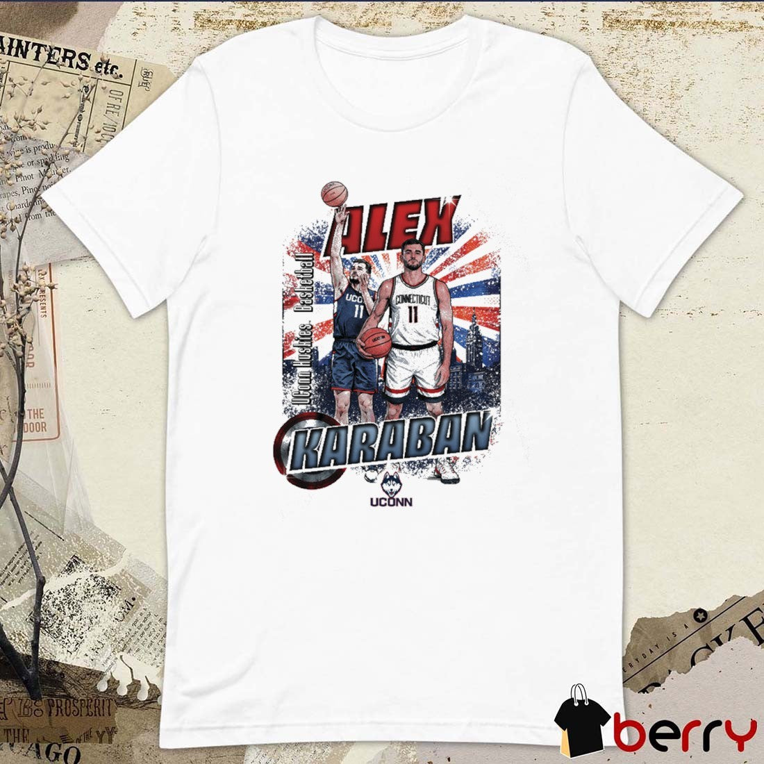 Alex Karaban Uconn Huskies Basketball Superhero t-shirt