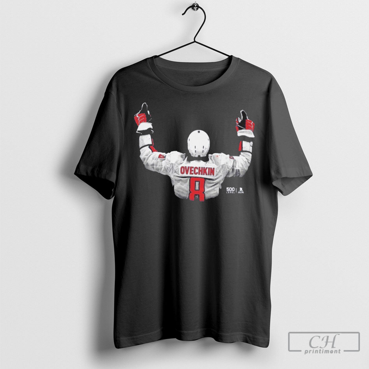 Official Alex Ovechkin Washington Capitals Jersey Silhouette Shirt Sweater