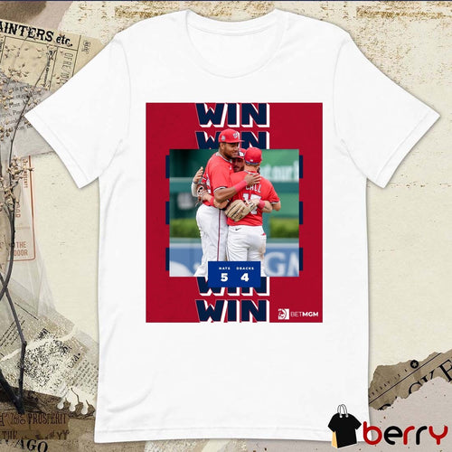 Alex Ovechkin Washington Nationals Win Arizona Diamondbacks Final Score 5 – 4 Poster t-shirt