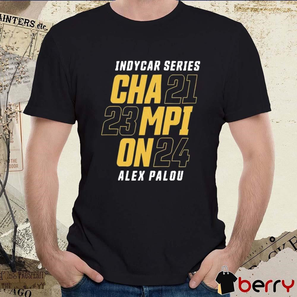 Alex Palou 2024 3X Indycar Series Champion t-shirt
