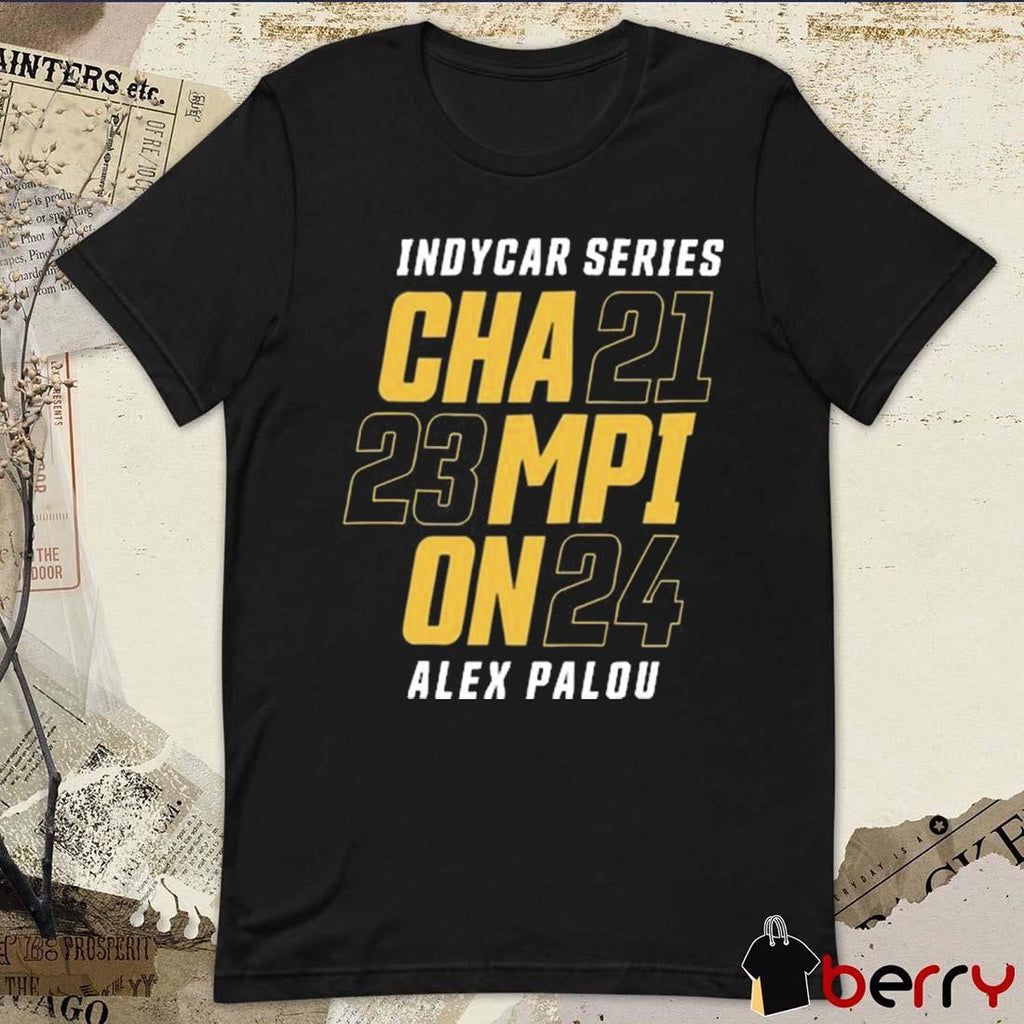 Alex Palou 2024 3X Indycar Series Champion t-shirt