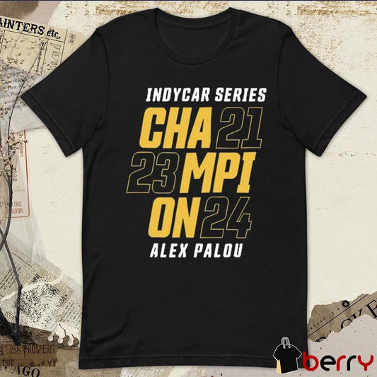 Alex Palou 2024 3X Indycar Series Champion t-shirt