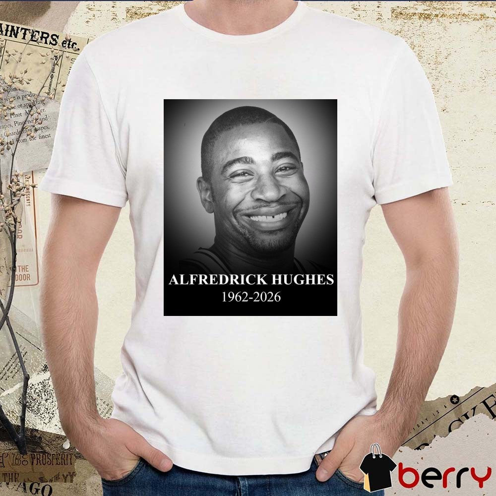 Alfredrick Hughes 1962-2026 NBA History t-shirt