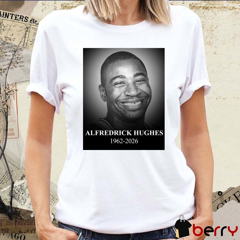 Alfredrick Hughes 1962-2026 NBA History t-shirt