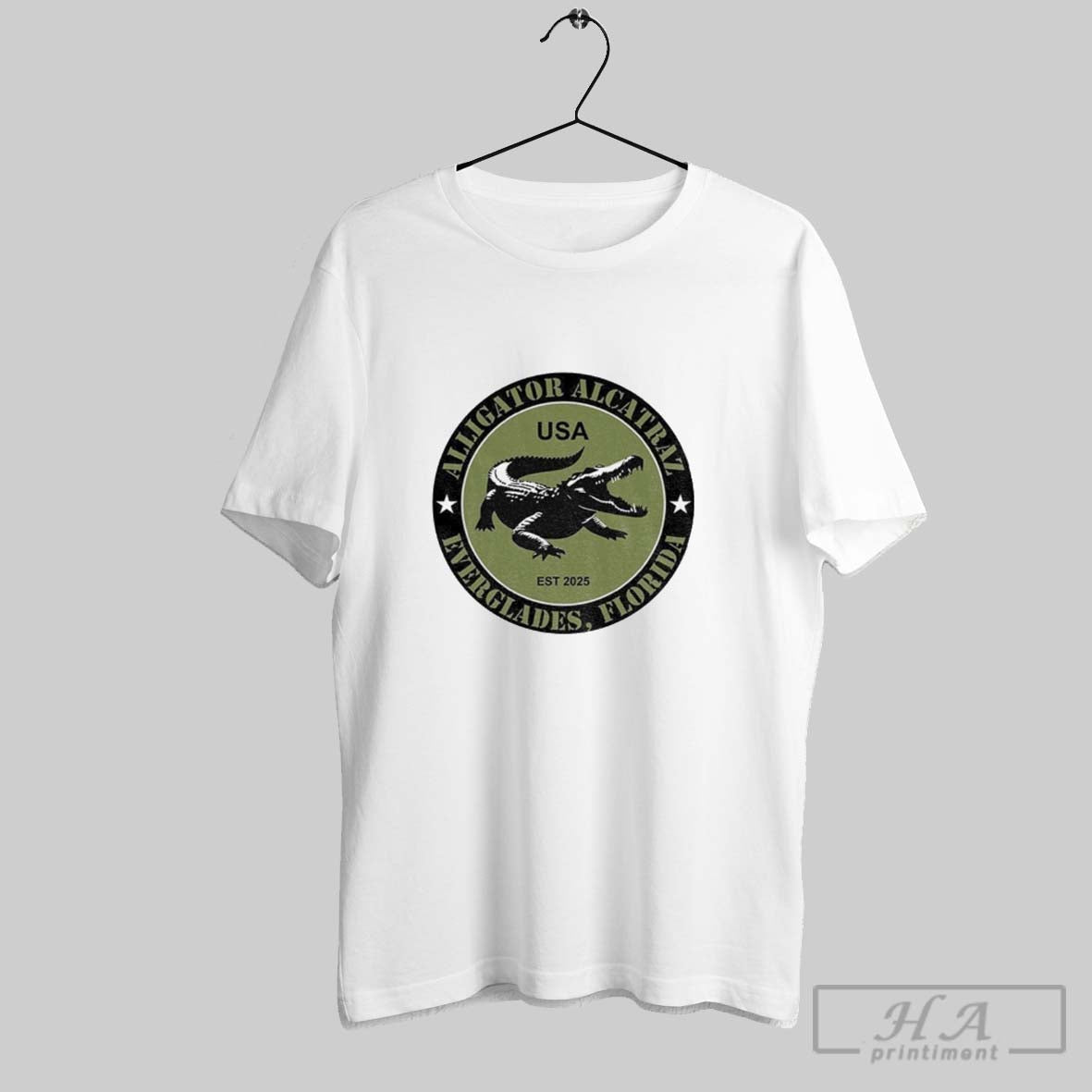 Official Alligator Alcatraz Everglades Est 2025 Commemorative Political