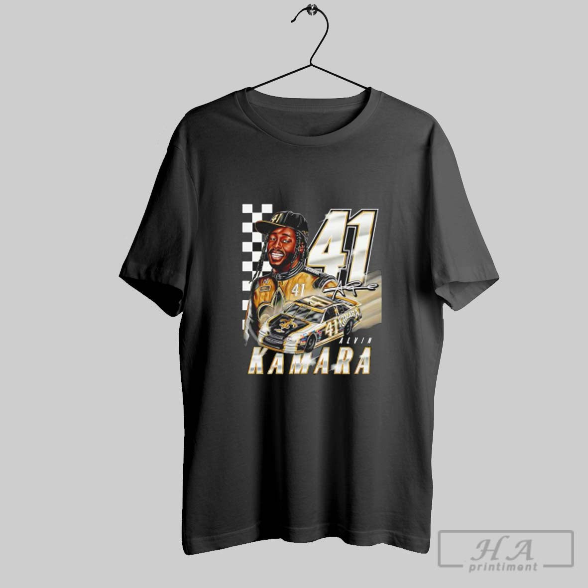 Official Alvin Kamara 41 Nascar Signature