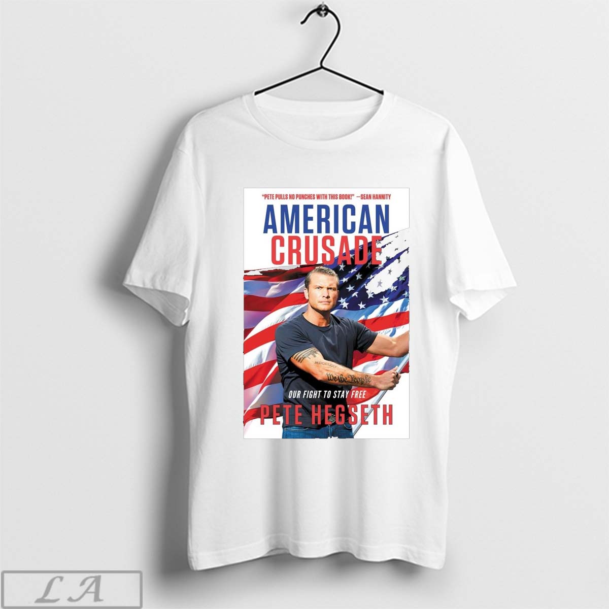 Official American Crusade Our Fight To Stay Free Pete Hegseth Pete Pulls No Punches With This Book Poster