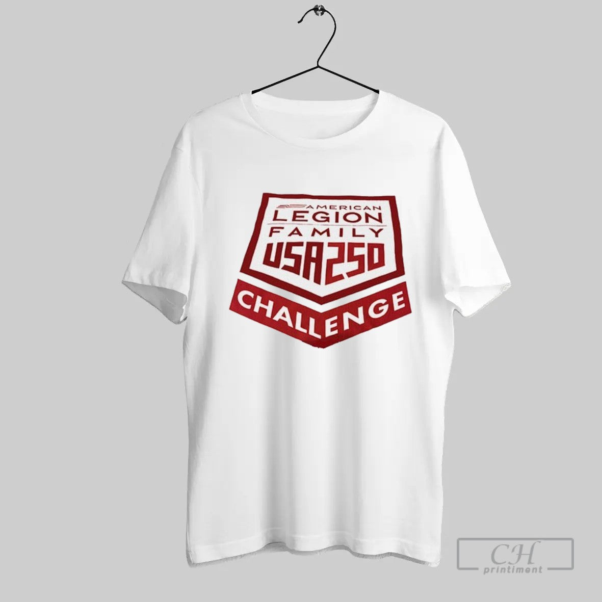 Official American Legion Family Usa 250 Challenge T Shirt