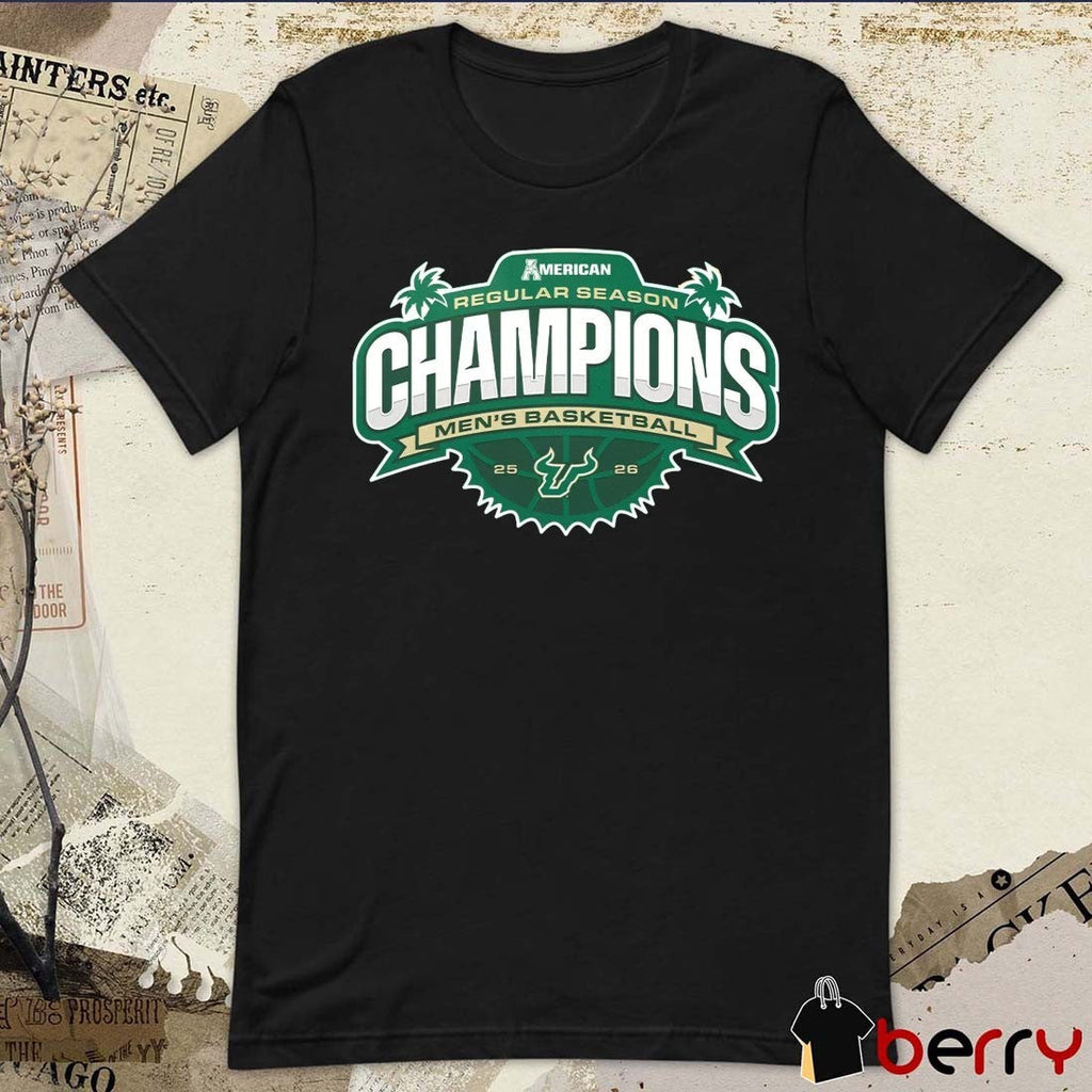 American Regular Season Champions USF Men’s Basketball 2026 t-shirt