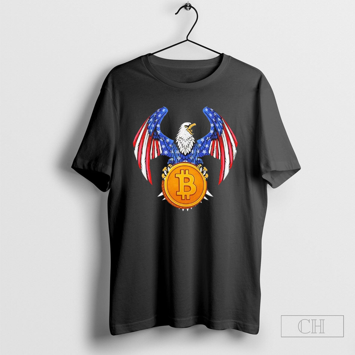 Official American Bald Eagle Bitcoin Sweater