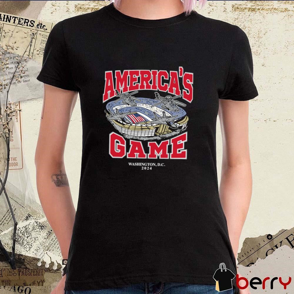 America’s Game Washington DC 2024 t-shirt