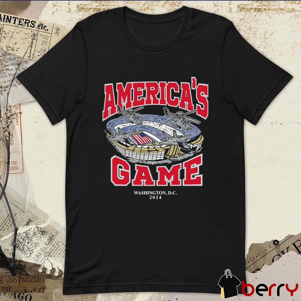 America’s Game Washington DC 2024 t-shirt