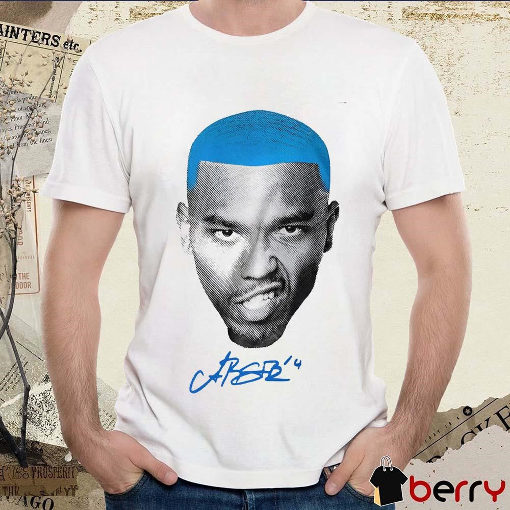 Amon-Ra St. Brown Amon-RAW Detroit Lions NFL Portrait Signature t-shirt