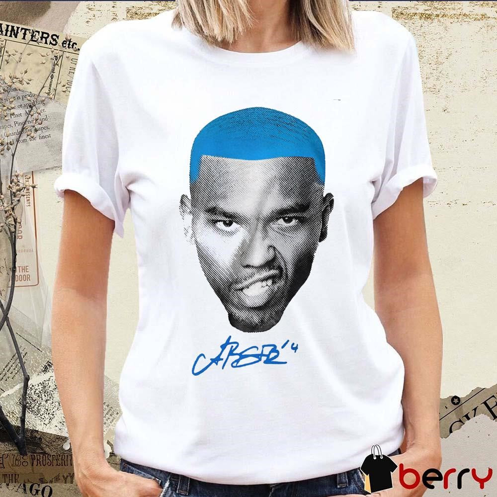 Amon-Ra St. Brown Amon-RAW Detroit Lions NFL Portrait Signature t-shirt