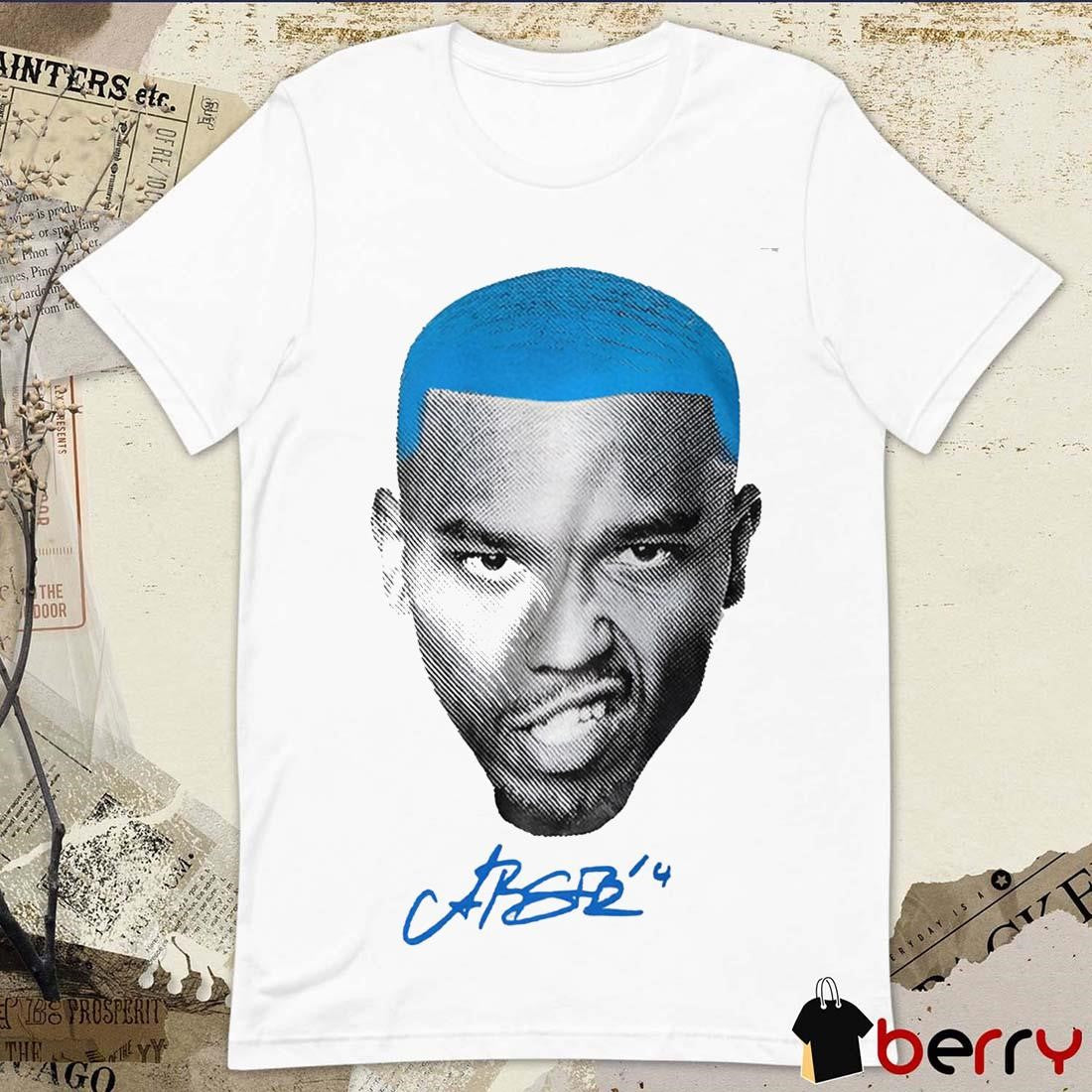 Amon-Ra St. Brown Amon-RAW Detroit Lions NFL Portrait Signature t-shirt
