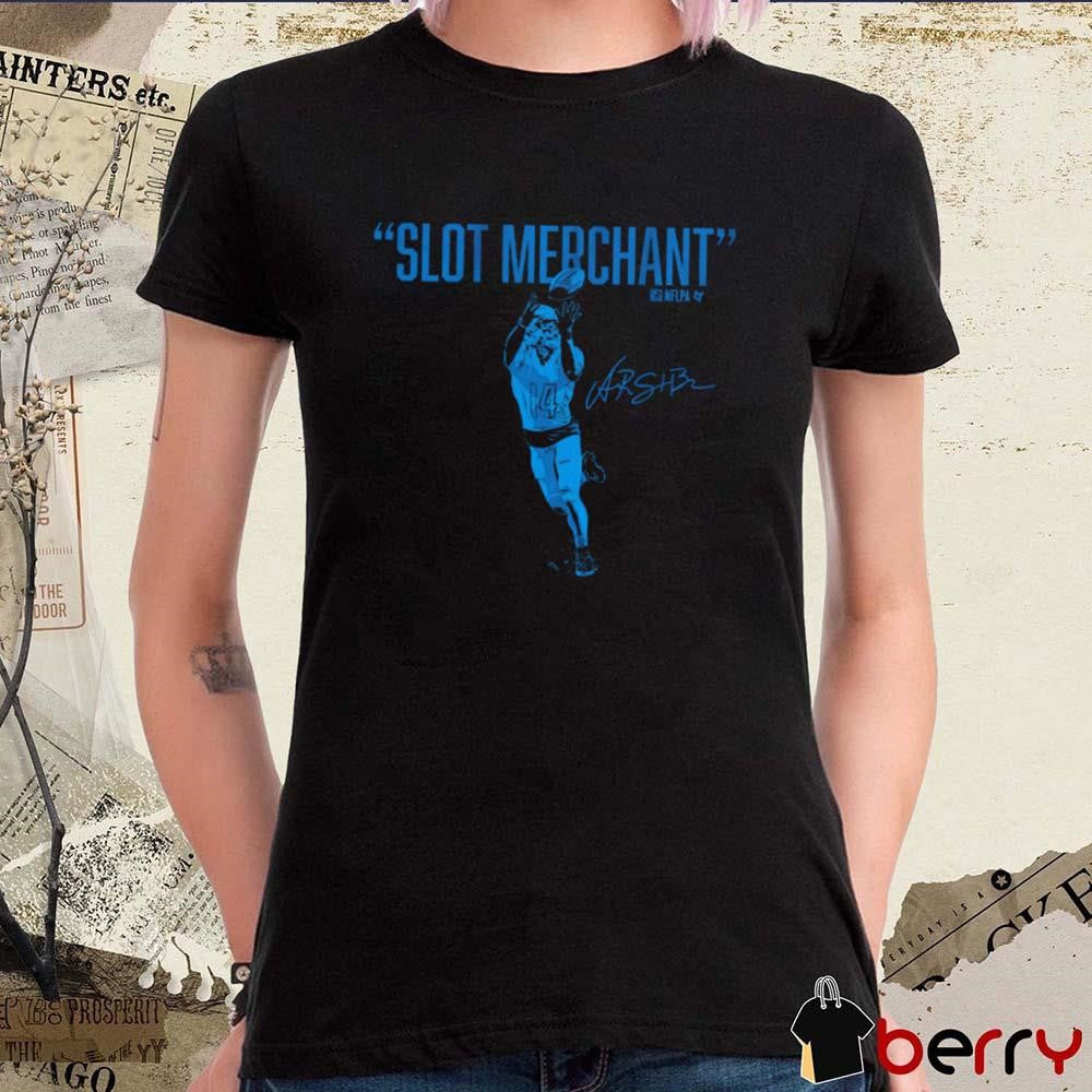 Amon-Ra St. Brown Slot Merchant Signature Detroit Lions NFL t-shirt