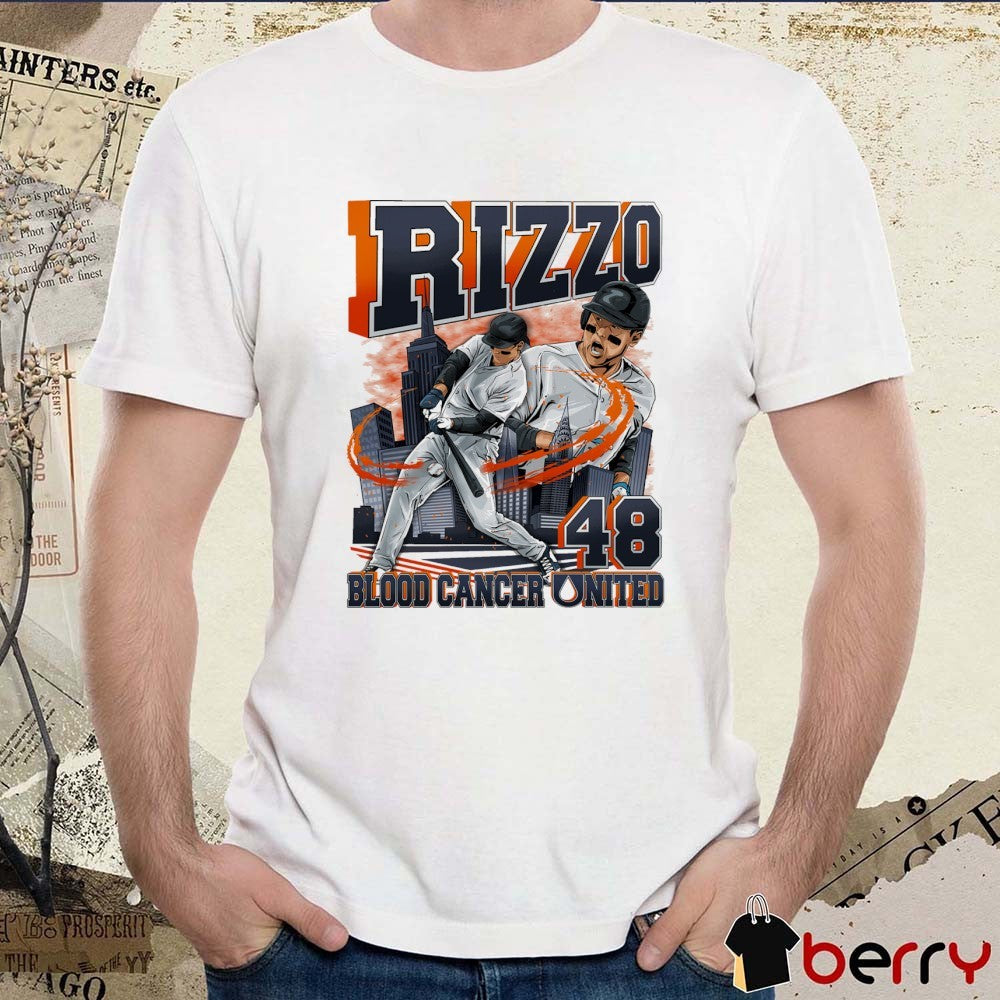 Anthony Rizzo Blood Cancer United New York Yankees Planet Euphoria Art t-shirt